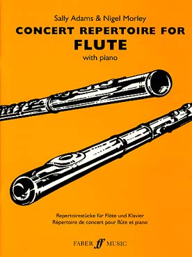 Illustration de CONCERT REPERTOIRE FOR FLUTE