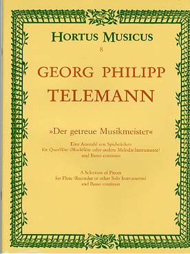 Illustration telemann der getreue musikmeister