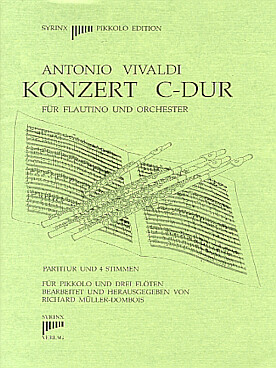 Illustration de Concerto en do M pour piccolo et 3 flûtes