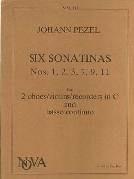 Illustration pezel 6 sonatines n° 1, 2, 3, 7, 9 et 11