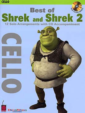 Illustration best of shrek and shrek 2 + cd cello