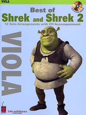 Illustration best of shrek and shrek 2 + cd viola