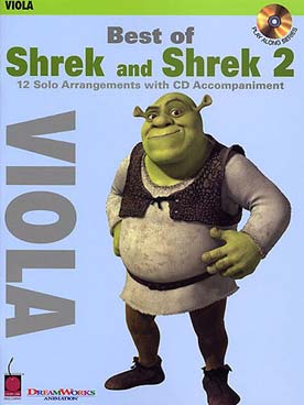 Illustration de Best of Shrek and Shrek 2 avec CD