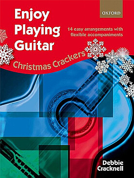 Illustration cracknell enjoy playing guitar christmas