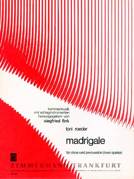 Illustration de Madrigale pour hautbois et percussion
