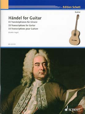 Illustration haendel for guitar : 33 transcriptions