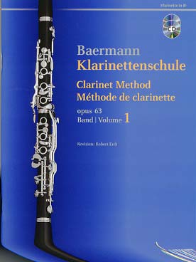 Illustration baermann methode op. 63 vol. 1 avec cd