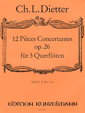 Illustration de 12 Pièces concertantes op. 26 - Vol. 1 : N° 1 à 6