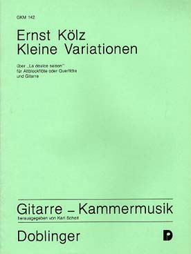 Illustration de Kleine variationen