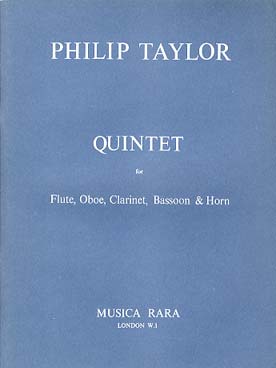 Illustration de Quintette pour flûte, hautbois, cor,  clarinette et basson
