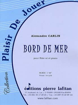 Illustration de Bord de mer pour flûte en ut et piano