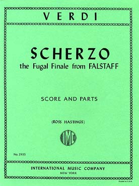 Illustration de Scherzo final de Falstaff