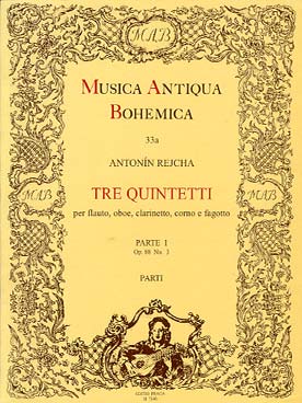 Illustration de Tre quintetti da fiatti op. 88/3 - Partie 1