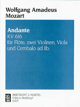 Illustration mozart andante k 616