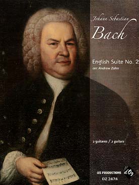 Illustration bach js suite anglaise n° 2 bwv 807