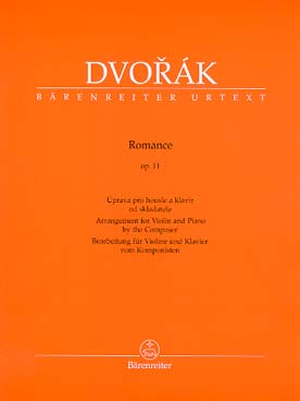 Illustration dvorak romance op. 11