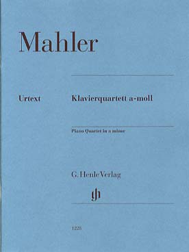 Illustration mahler piano quartet en la min