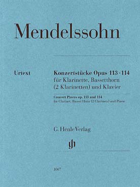 Illustration mendelssohn 2 konzertstucke op 113-114