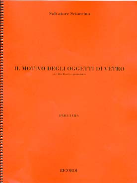 Illustration de Il motivo degli oggetti di vetro (grand format)