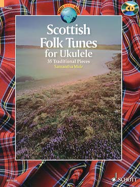 Illustration de SCOTTISH FOLK TUNES : 35 pièces traditionnelles, arr. solfège/tablature par S. Muir  