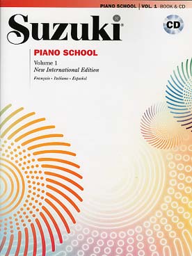 Illustration de SUZUKI Piano School (français/espagnol) - Vol. 1 avec CD play-along