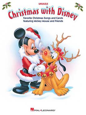 Illustration christmas with disney