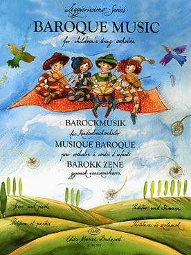 Illustration de BAROQUE MUSIC pour orchestre à cordes junior (V1, V2, V3, Vc et Cb)