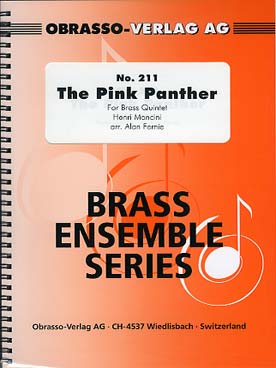 Illustration de The Pink panther pour 2 trompettes, cor, tuba et trombone