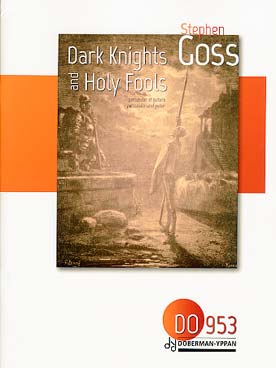 Illustration goss dark nights and holly fools