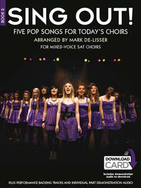 Illustration sing out ! pop songs today's choir 2