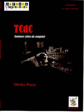 Illustration de TCDC, tambour chien du comptoir pour 3 musiciens et leur voix