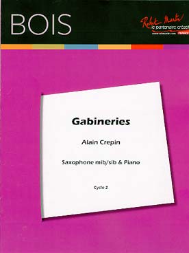 Illustration de Gabineries pour saxophone mi b et si b