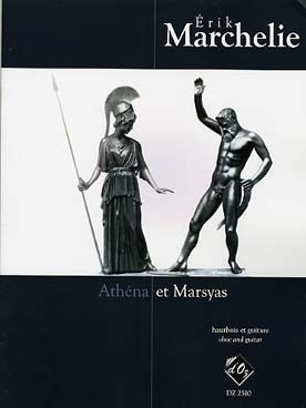 Illustration de Athéna et Marsyas