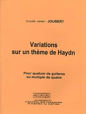 Illustration de Variations sur un thème de Haydn