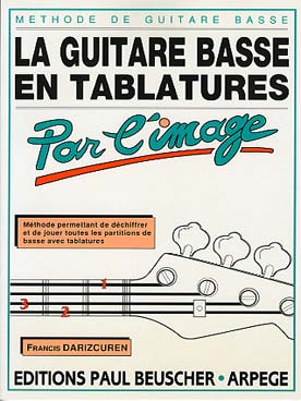 Illustration de La Guitare basse en tablature par l'image