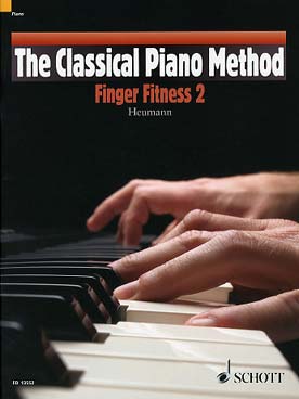 Illustration classical piano method finger fitness 2