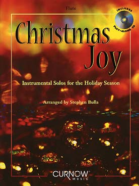 Illustration de CHRISTMAS JOY, 12 arrangements avec CD écoute et play-along