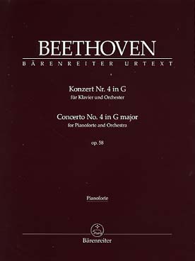 Illustration beethoven concerto n° 4 op. 58 sol maj