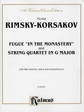 Illustration rimsky-korsakov fugue in the monastery