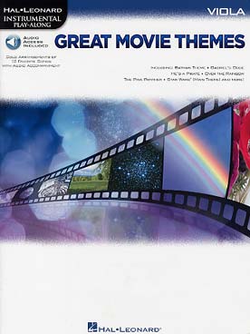 Illustration great movie themes alto