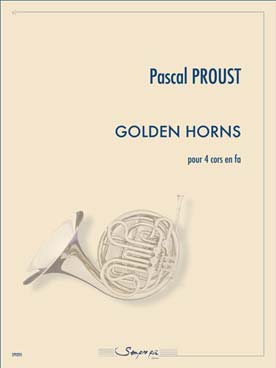 Illustration proust golden horns