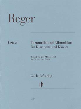 Illustration reger tarantella und albumblatt