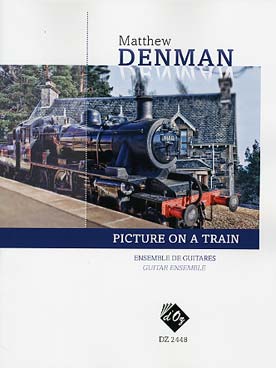 Illustration denman picture on a train