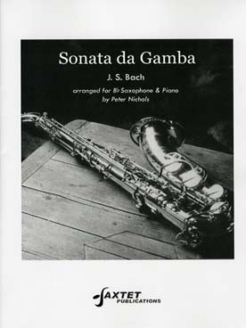 Illustration de Sonata Da Gamba pour saxo ténor ou soprano   