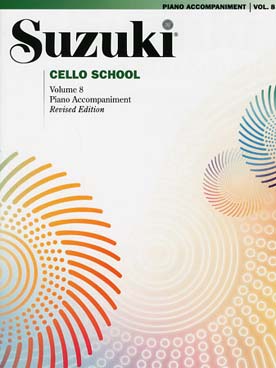 Illustration suzuki cello school vol. 8 acc. piano