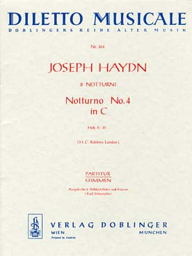 Illustration haydn nocturnes (8) n° 4 do maj