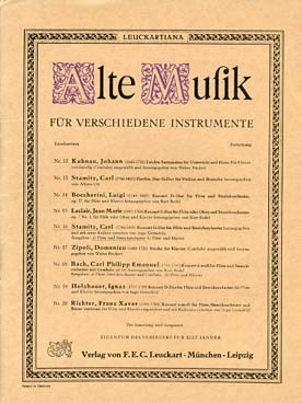 Illustration de Concerto op. 29 en sol M pour flûte et cordes