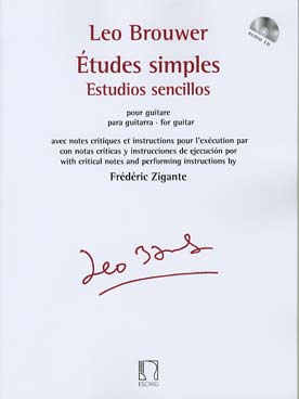 Illustration brouwer etudes simples + cd