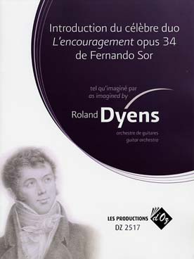 Illustration de Introduction du célèbre duo "L'encouragement op. 34" tr. Dyens