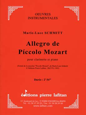 Illustration de Allegro de Piccolo Mozart
